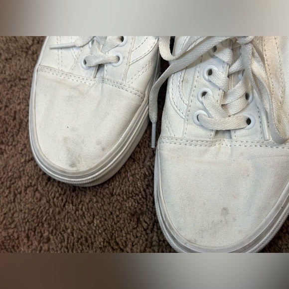 Vans Women's Old Skool shite - Picture 4 of 9